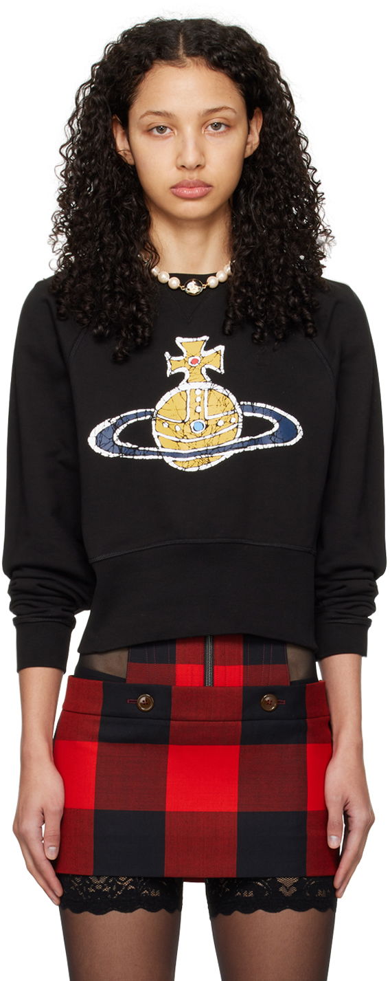 Mikina Vivienne Westwood Time Machine Sweatshirt Čierna | 1I01000B-J0006-