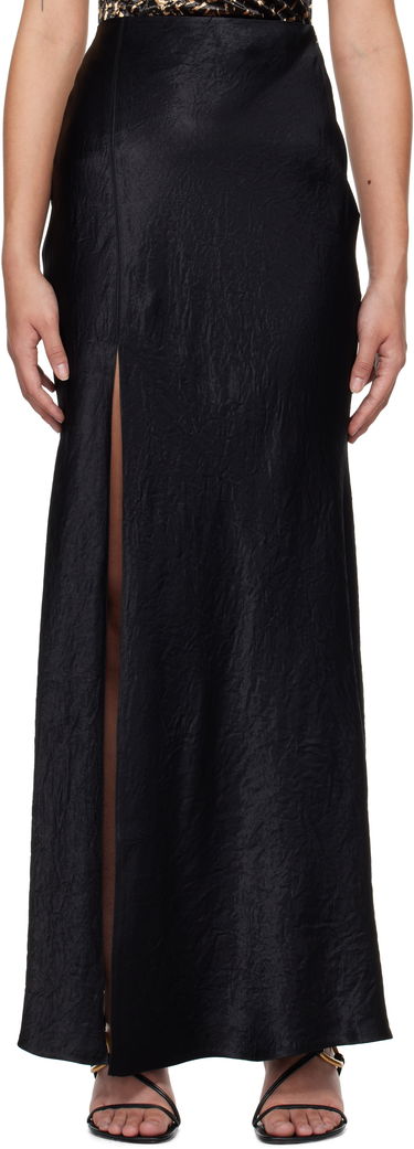 Sukňa Nanushka Nanushka Harlow Maxi Slit Skirt Čierna | NW24FWSK34300, 0