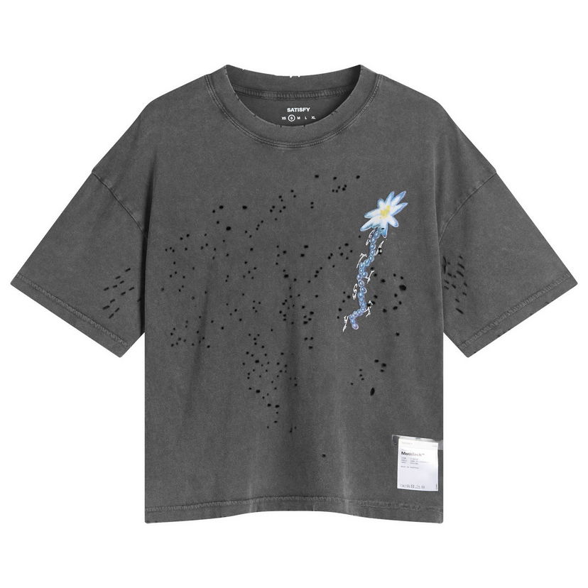 Tričko Satisfy MothTech T-Shirt Šedá | 21002-AB-EWS