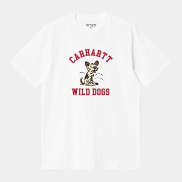 Tričko Carhartt WIP WIP Wild Dog Short Sleeve T-Shirt Biela | I035487_5, 3