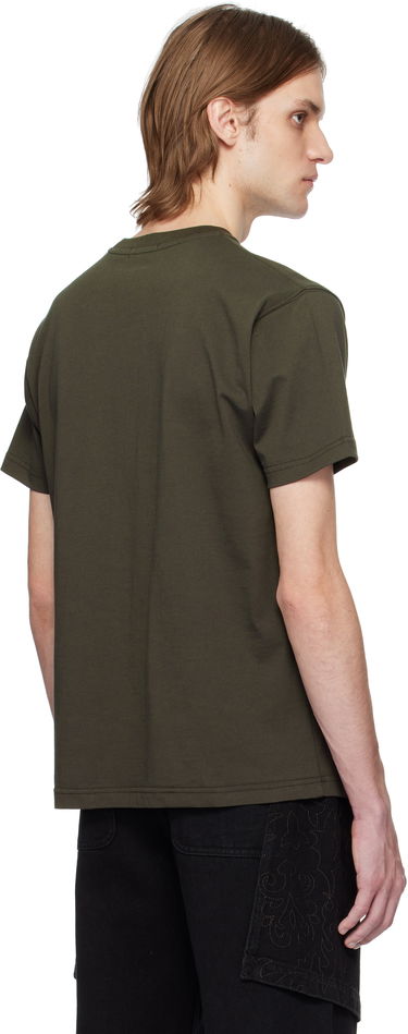 Tričko Dime Dime Globe T-Shirt Zelené | DIMESP2561BLK, 2
