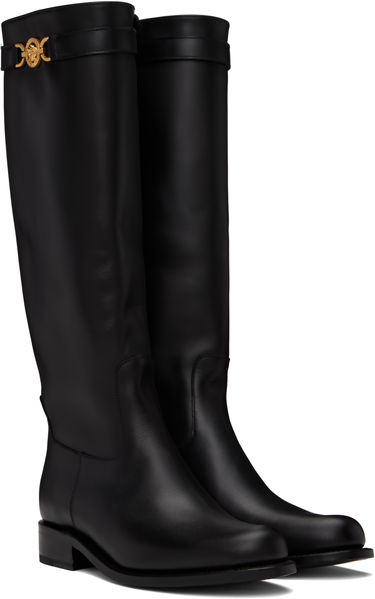 Oblečenie Versace Versace Medusa 95 Knee-High Boots Čierna | 1015912_1A04174_1B00V, 3