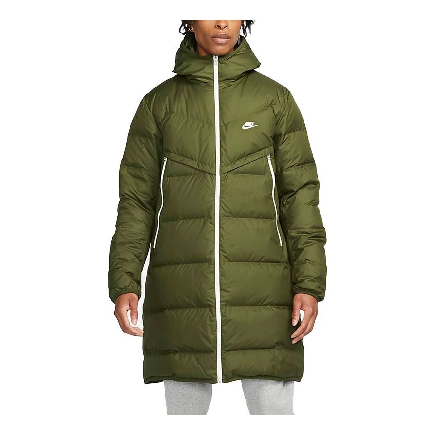 Parka Nike Sports Hooded Down Coat Zelené | DD6789-326, 0