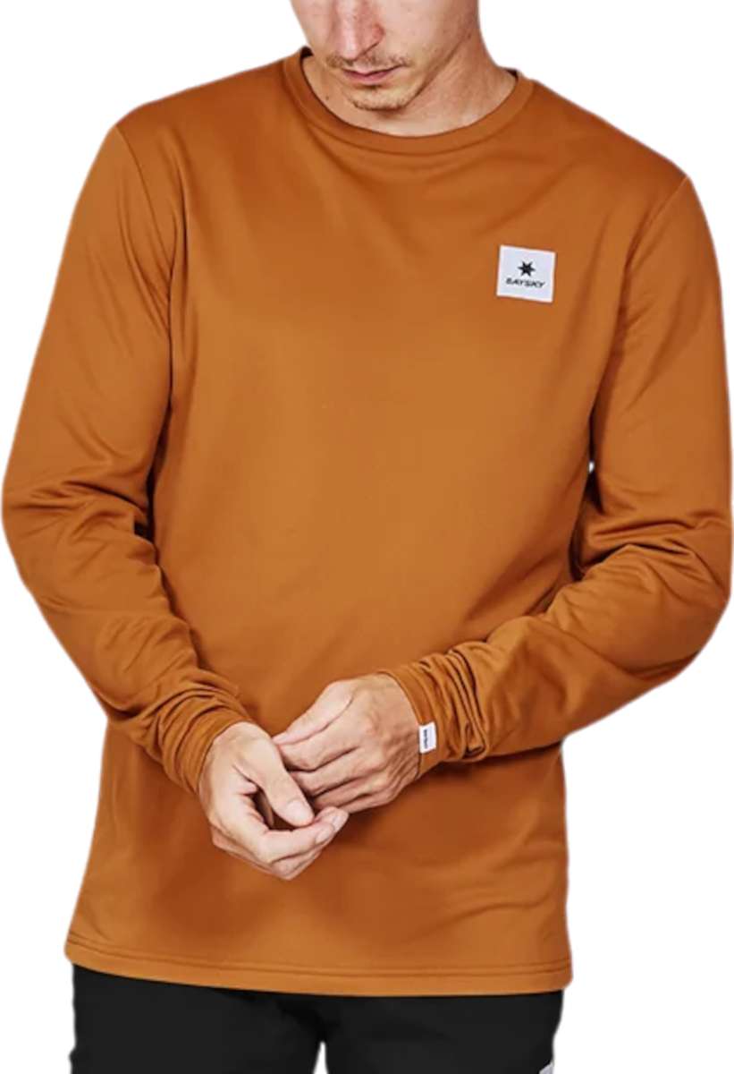Tričko Saysky Saysky Flow Base Layer Long Sleeve T-Shirt Hnedá | mmrbl33c408, 0