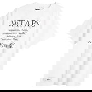 T-Shirt with Philosophical Text Print