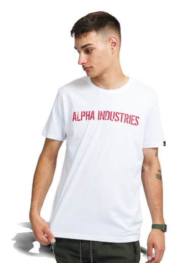 Tričko Alpha Industries RBF Moto Tee Biela | 116512 09