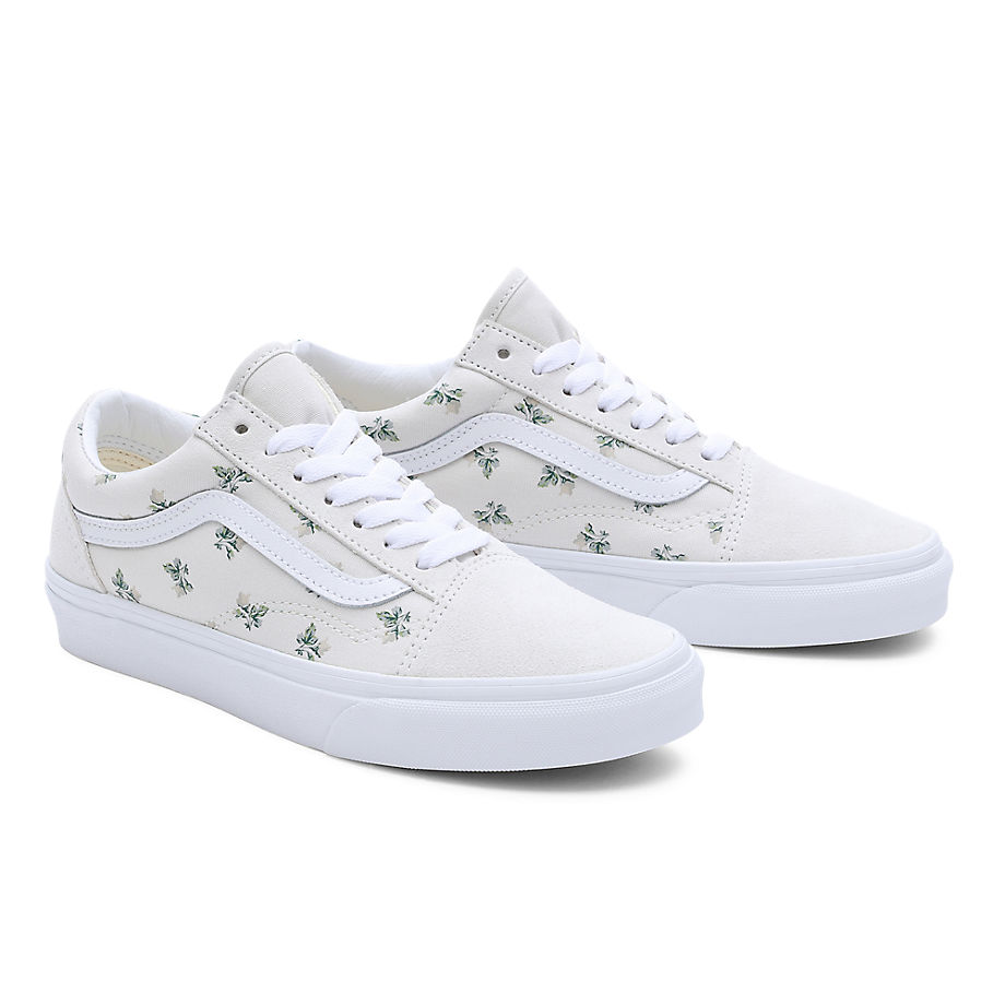 Tenisky a topánky Vans Chaussures Floral Biela | VN0007NTBUH, 0