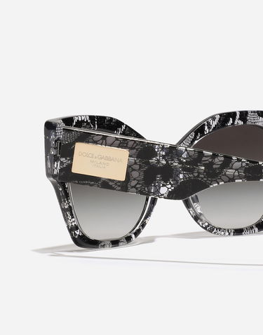 Slnečné okuliare Dolce & Gabbana Lace Sunglasses Čierna | VG447AVP78G9V000, 1