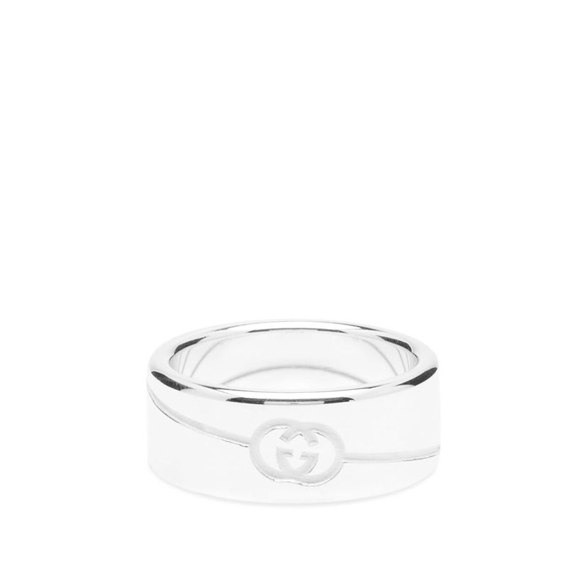 Prsteň Gucci Tag Ring 9mm "Silver" Metalická | YBC774053001