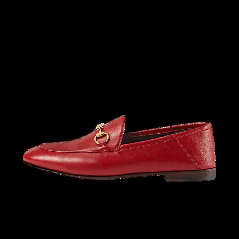 Tenisky a topánky Gucci Horsebit Slip On Loafer 'Red' Leather Červená | _414998 DLC00