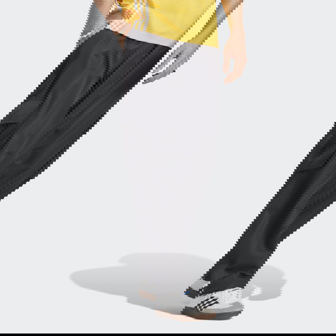 Cargo nohavice adidas Originals RIFTA Metro Cargo Pants Čierna | IB8739, 0
