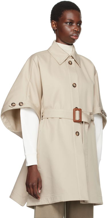 Trenčkot Max Mara Max Mara Water-Repellent Trench Coat Béžová | 2424736101600, 1