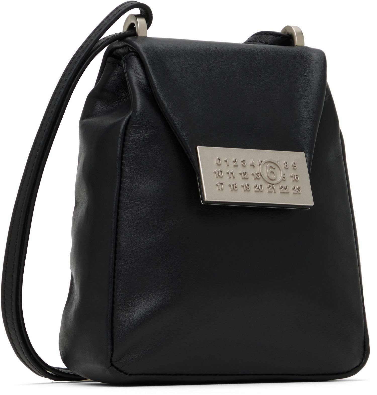 Taška cez rameno Maison Margiela MM6 Maison Margiela Numeric Long Crossbody Bag Čierna | SB6WG0013 P7258, 1