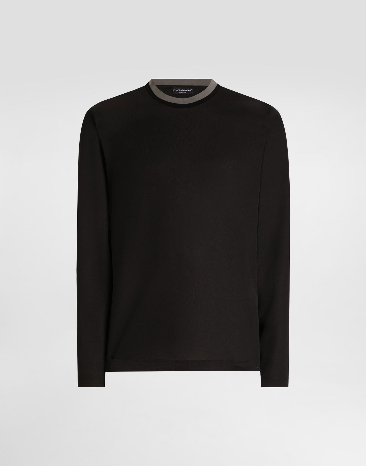 Tričko Dolce & Gabbana Dolce & Gabbana Men's Jersey T-Shirt Čierna | G8SW5THU7VEN0000, 0