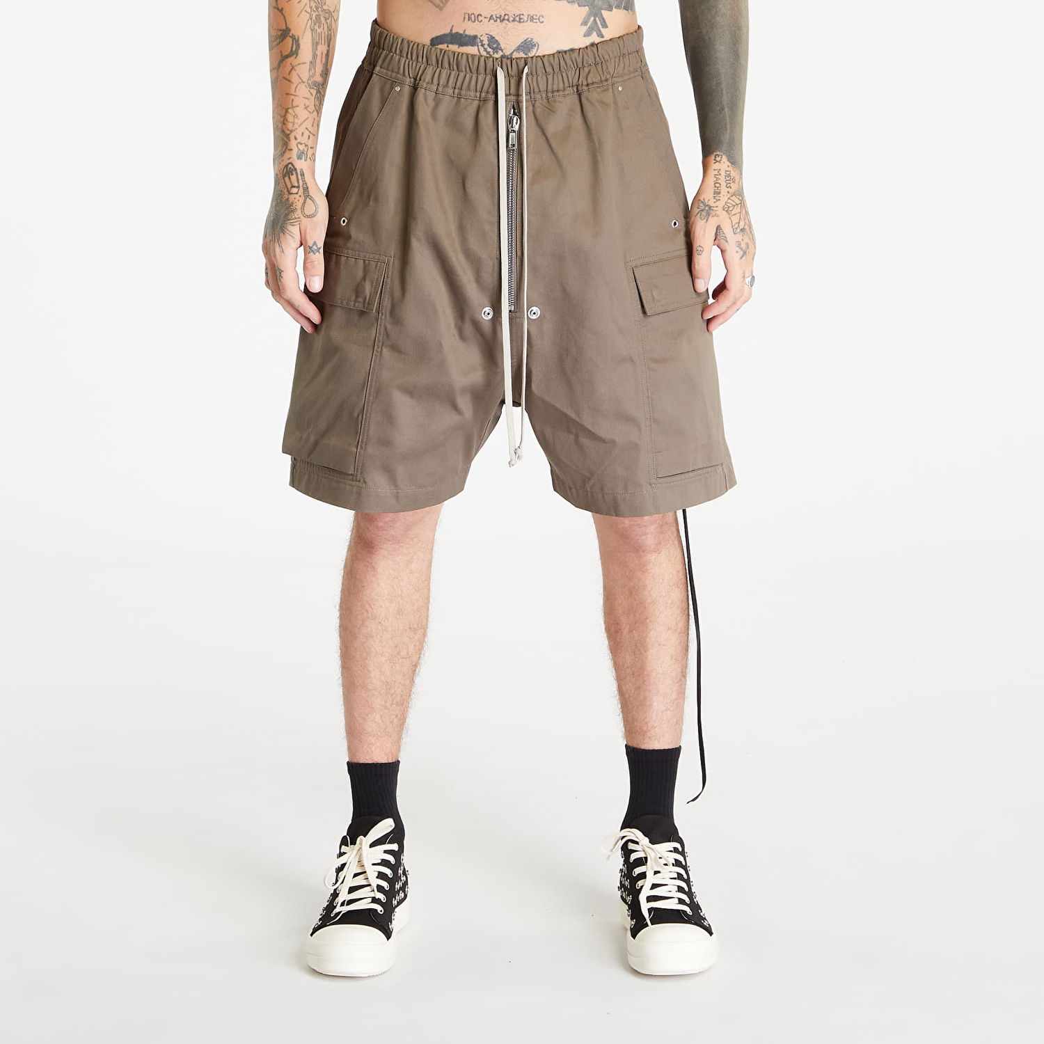 Šortky Rick Owens Cargobela Shorts Hnedá | DU02C5369 TW 34, 0