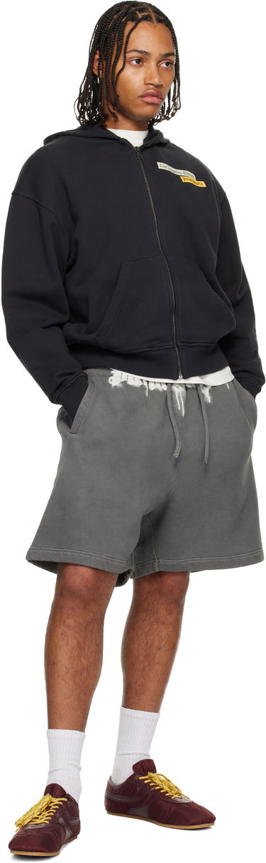 Mikina Palm Angels LA Times Edition News Zip Hoodie Čierna | PMBE029F25FLE0011003, 3