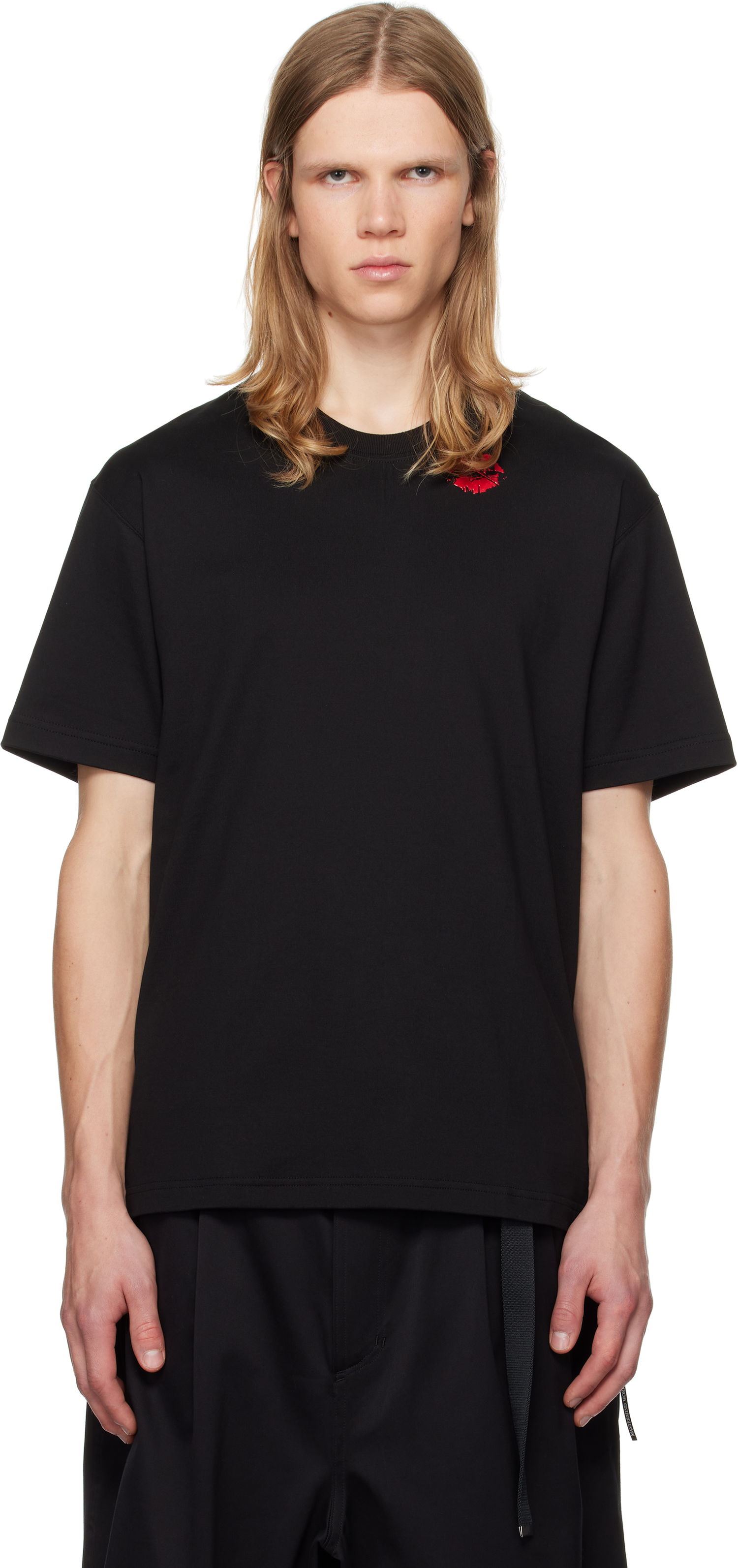 Tričko Mastermind WORLD Lip T-shirt Čierna | MW24S13-TS061-010, 0