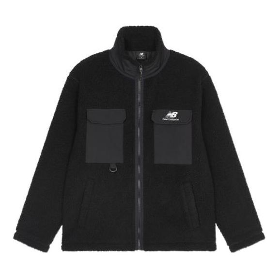 Prešívaná bunda New Balance Fleece Jacket Čierna | AMJ23358-BK, 0
