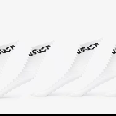Ponožky BOSS Hugo Boss 3-Pack Iconic Quarter Socks Biela | 50531517-100, 0