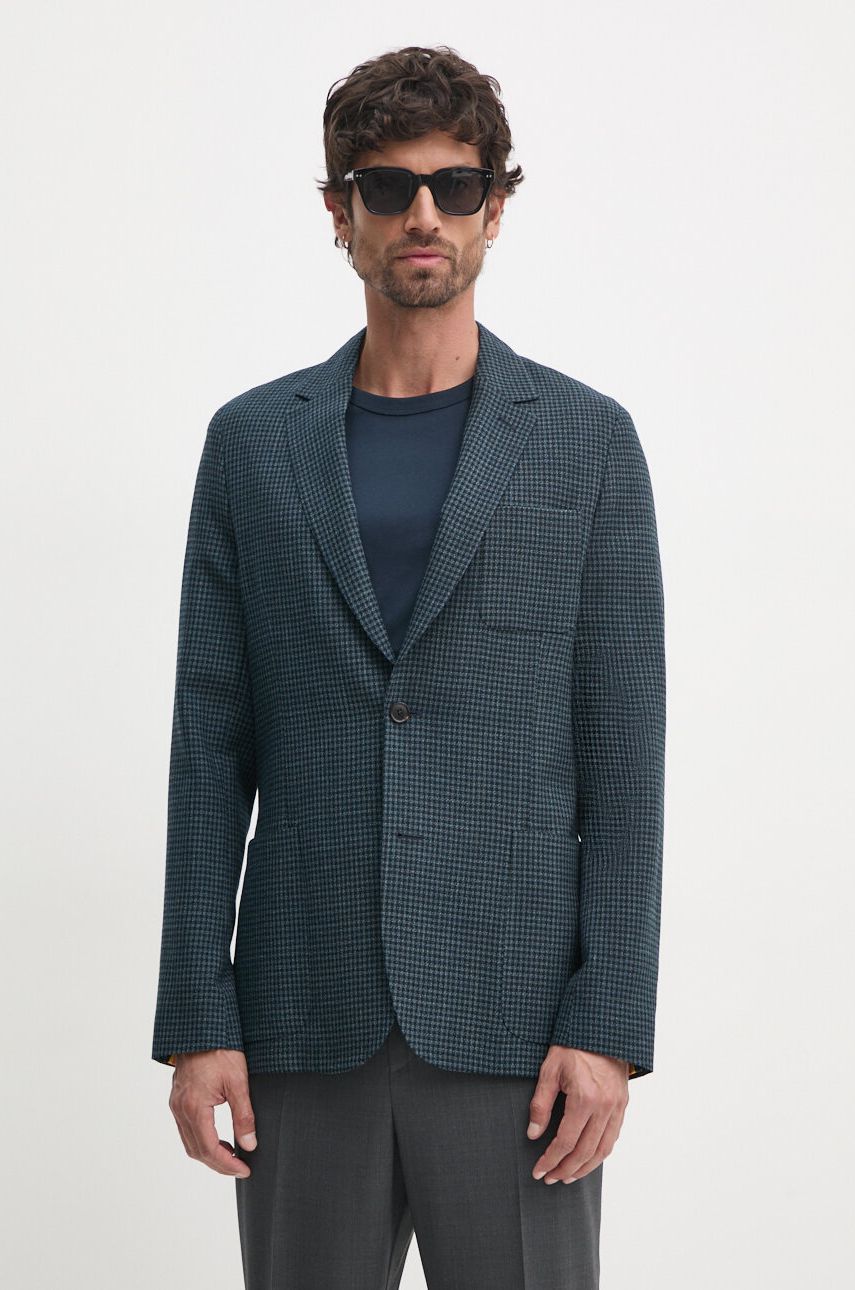 Bunda Paul Smith Paul Smith Wool Blazer Modrá | M1R.2321.N01812, 0