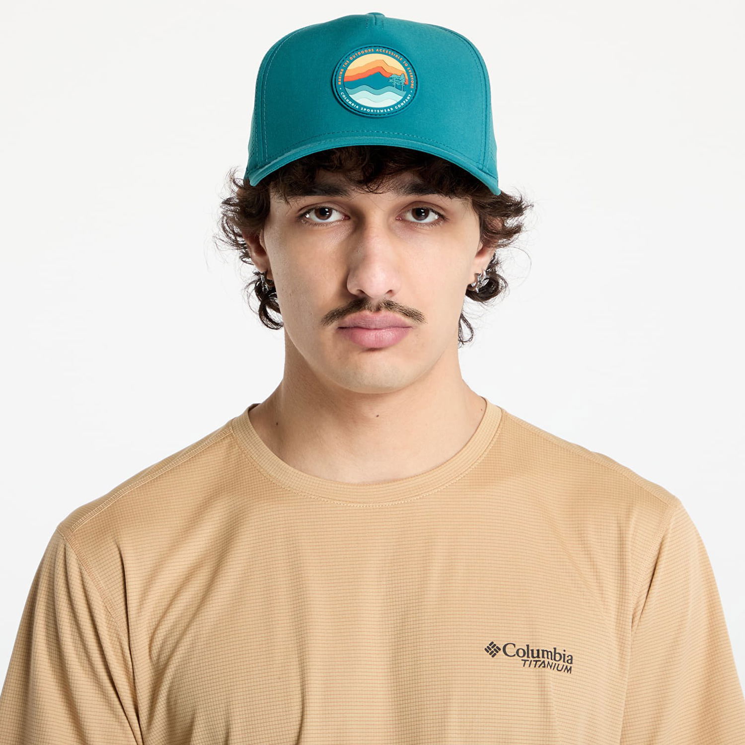 Šiltovka Columbia Columbia Mountaincap™ 3D Stretch Snap Back Cap Tyrkysová | 2105091364, 1