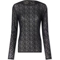 Monogram Mesh Jacquard Second Skin Top