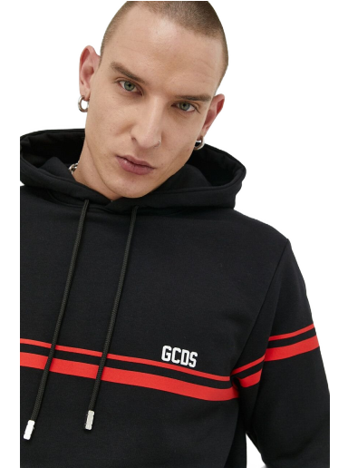 Mikina GCDS Low Logo Band Hoodie Čierna | SS23M100158