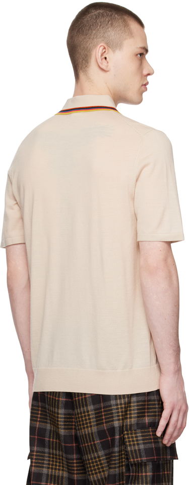 Polo tričko Paul Smith Paul Smith Knit Polo Béžová | M1R-066U-K01945-60, 2