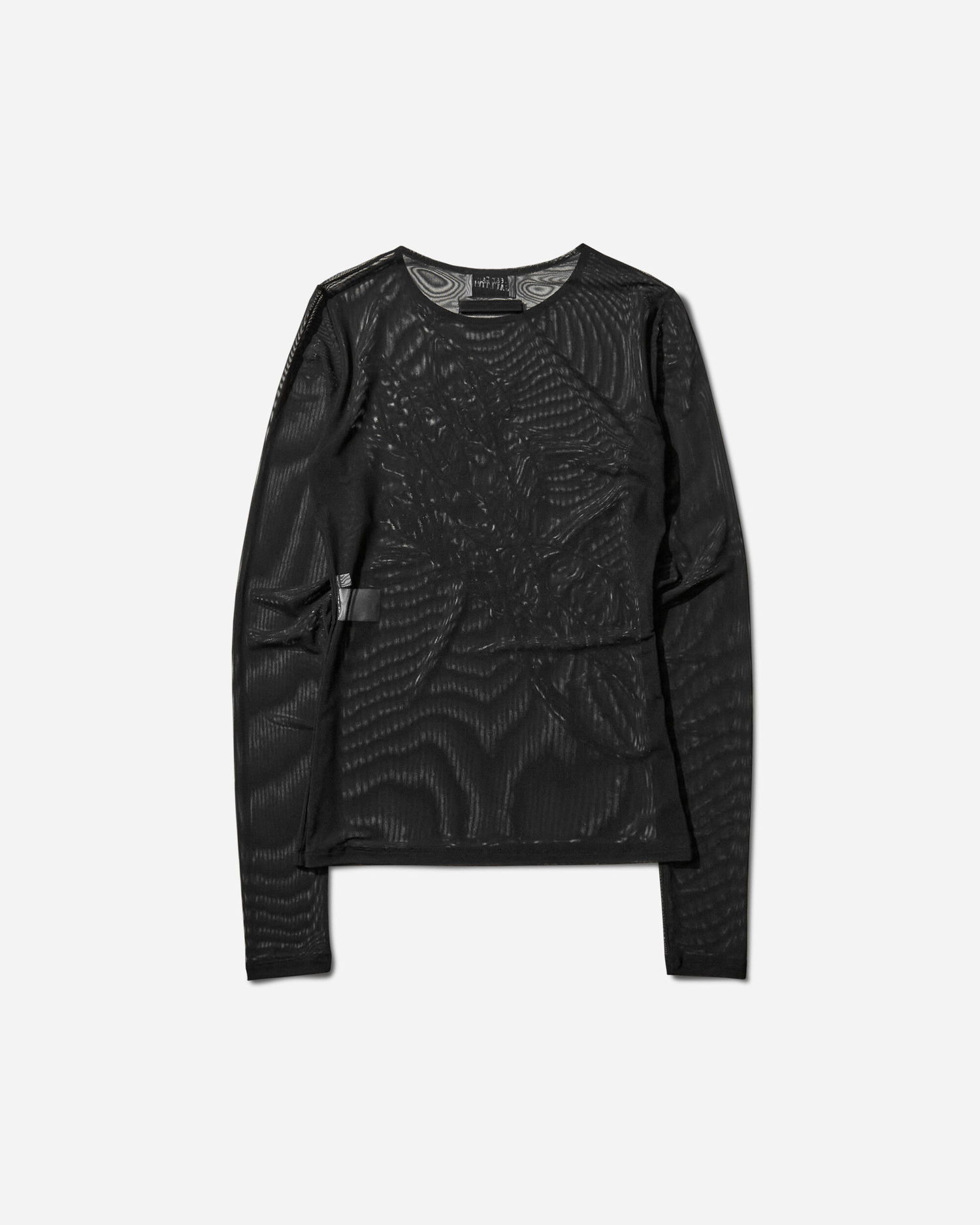 Tričká a tielka Jean Paul Gaultier Sequin Longsleeve Top Čierna | 2503WTO339M001 00, 0