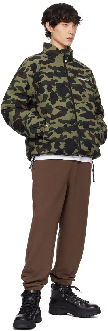 Bunda BAPE Camo Reversible Down Jacket Zelené | 001DNK801009M, 4