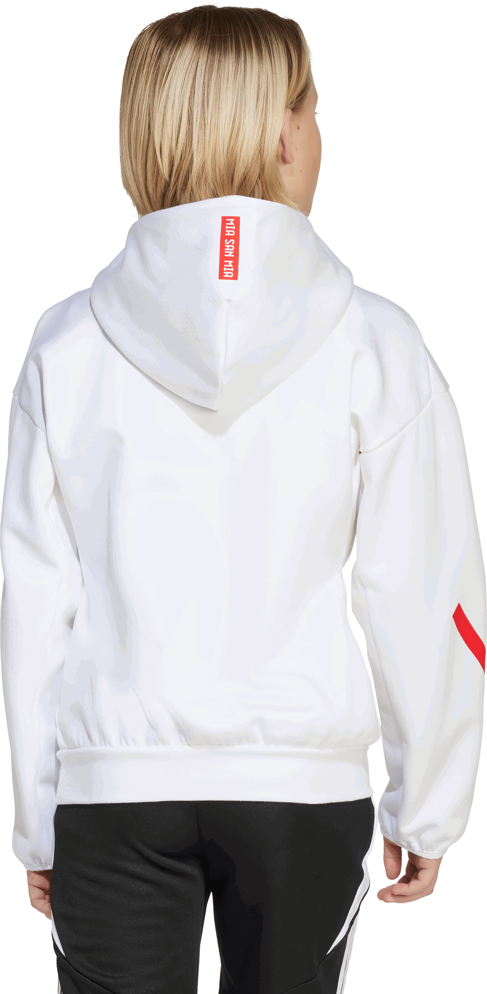 Mikina adidas Originals FC Bayern Munich Z.N.E. Anthem Full-Zip Hoodie Biela | jm9437, 1