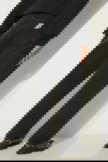 Nohavice Carhartt WIP Double Knee Pant Čierna | I032699-89.06, 4