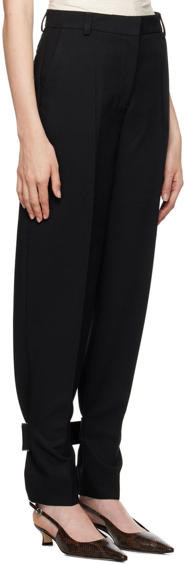 Nohavice TOTEME Slouch Trousers Čierna | 244-WRB0213-FB0314, 1