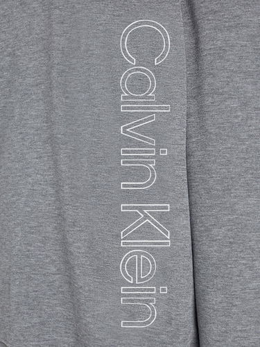 Mikina CALVIN KLEIN Graphic Sweat Hoodie Šedá | 00GMF4W340-P7E, 5
