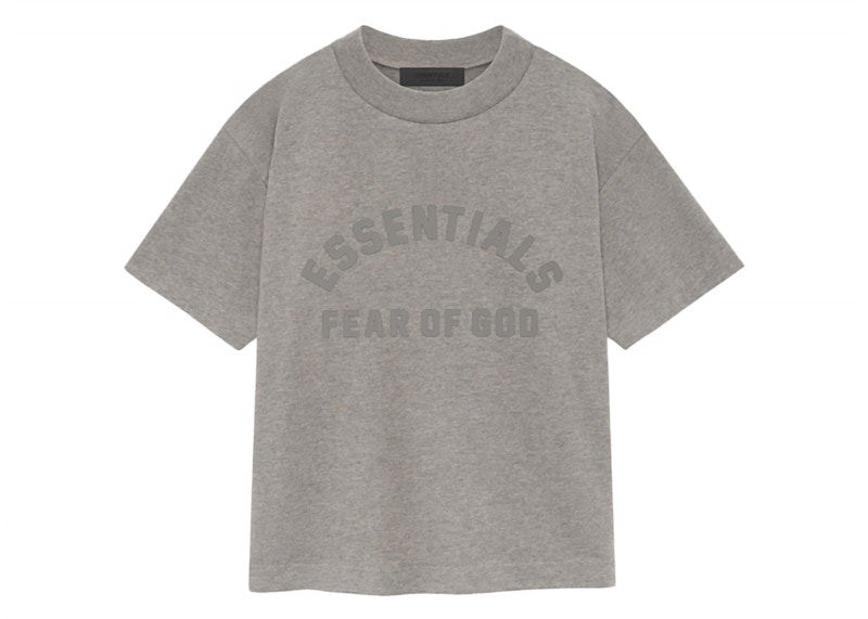 Tričko Fear of God Essentials Core Collection Kids S/S Tee Šedá | 785SU241011K, 0