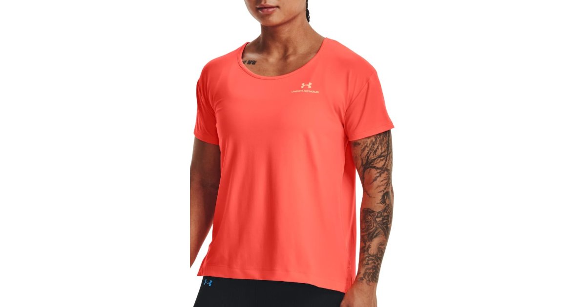 Tričko Under Armour Rush Energy Core Tee Oranžová | 1365683-877, 1