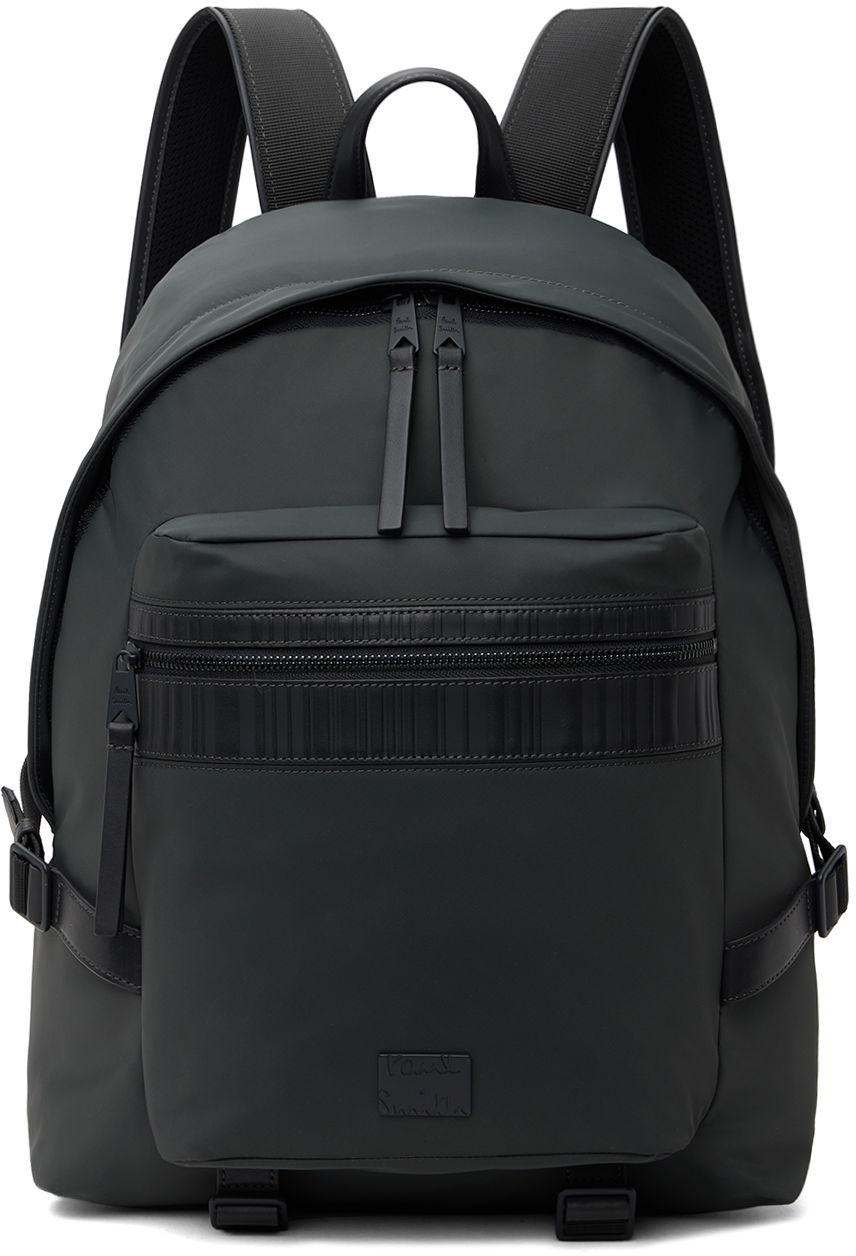 Batoh Paul Smith Paul Smith Shadow Stripe Backpack Zelené | M1A-7906-NCOLPO-70-0, 0