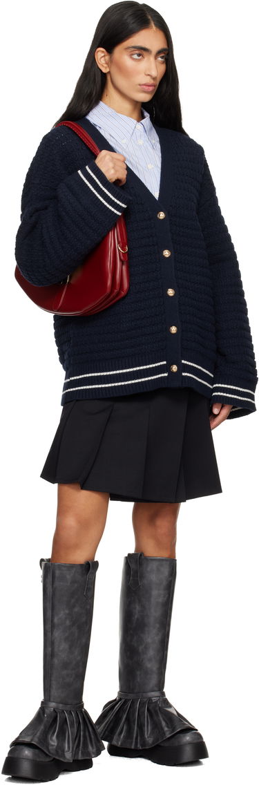 Tenisky a topánky GANNI Kat Tall Platform Pleated Boots Čierna | S3246, 4