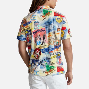 Košeľa Polo by Ralph Lauren Cotton-Jersey Poster Print Polo Shirt Rôznofarebný | 710934758001, 2