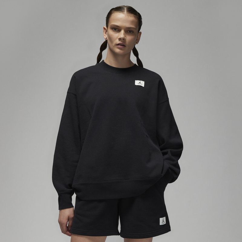 Mikina Jordan Jordan Flight Fleece Crew Čierna | DQ4599-010, 0