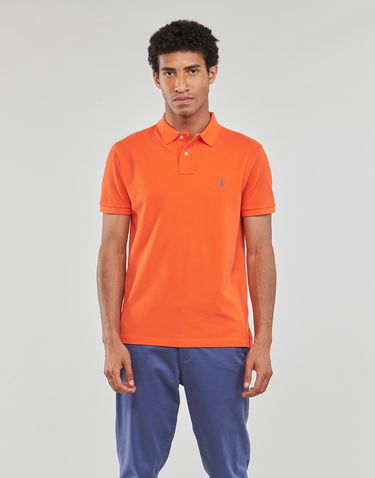 Polo tričko Polo by Ralph Lauren Cotton Polo Shirt Tee Oranžová | 710680784326, 1
