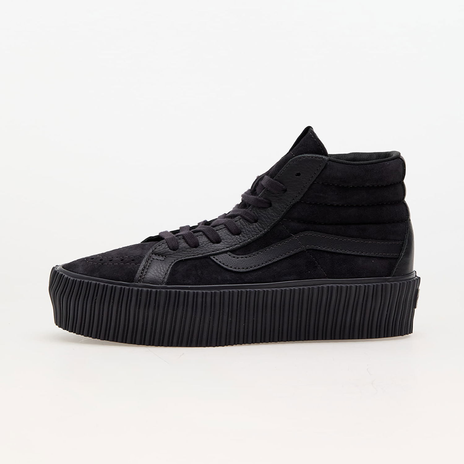 Tenisky a topánky Vans Sk8-Hi Reissue 38 Platform LX Suede/Leather Onyx Čierna | VN000CNF1581, 0
