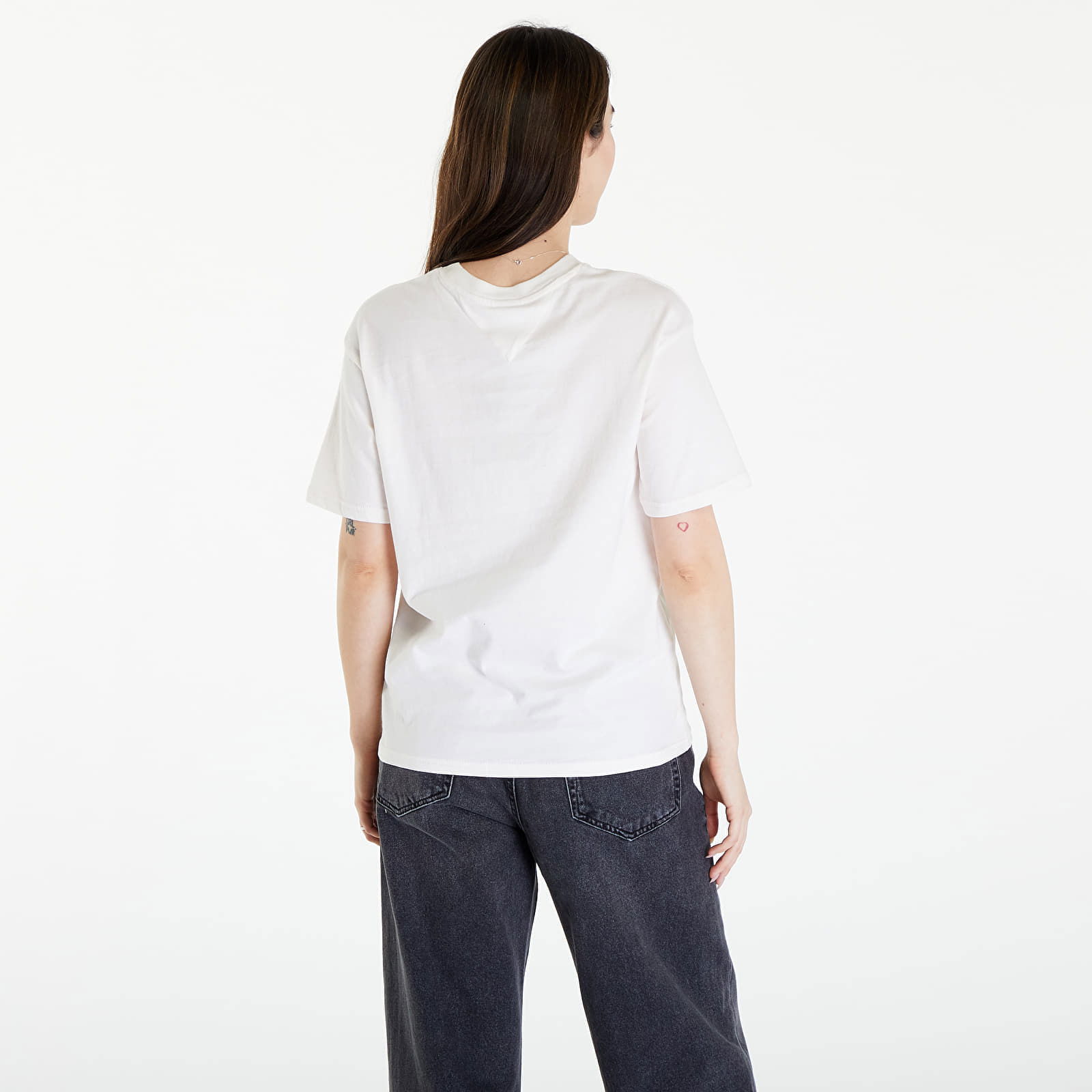 Relaxed New Linear Short Sleeve Tee