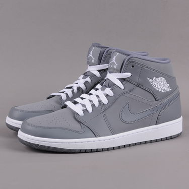 Tenisky a topánky Jordan Air Jordan 1 Retro Mid ''Cool Grey'' Šedá | 554724-014, 1