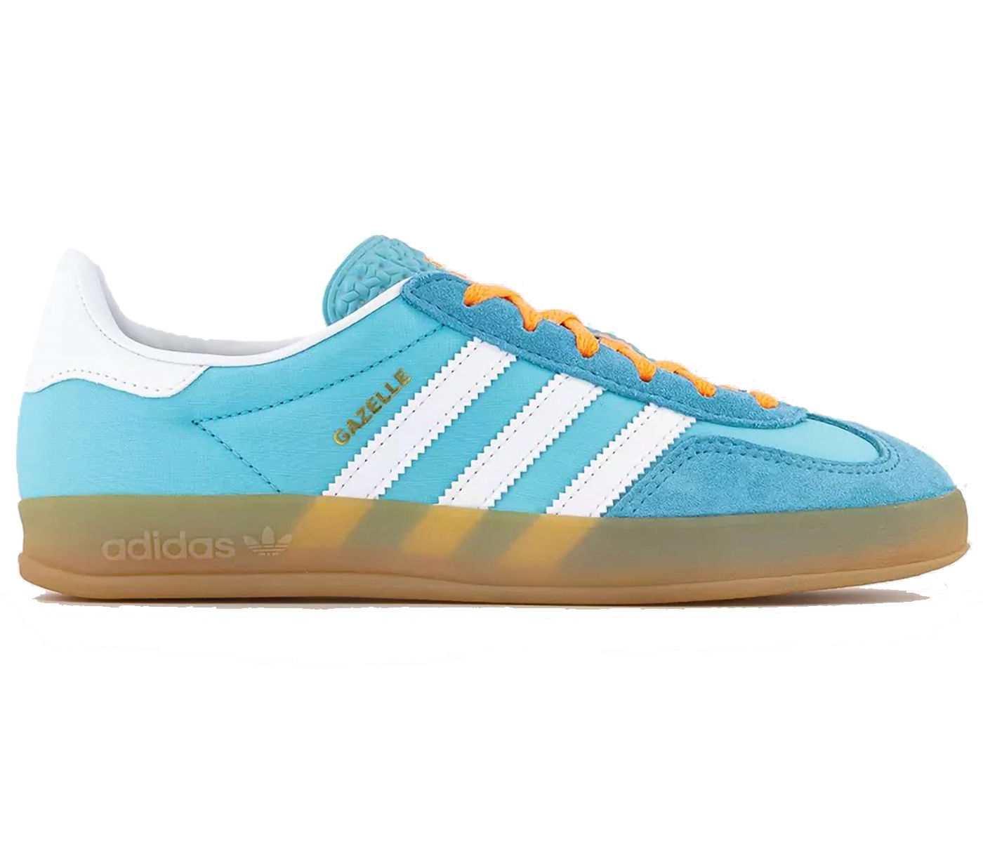 Tenisky a topánky adidas Originals Gazelle Indoor Preloved Blue White Gum Tyrkysová | HQ9017, 0
