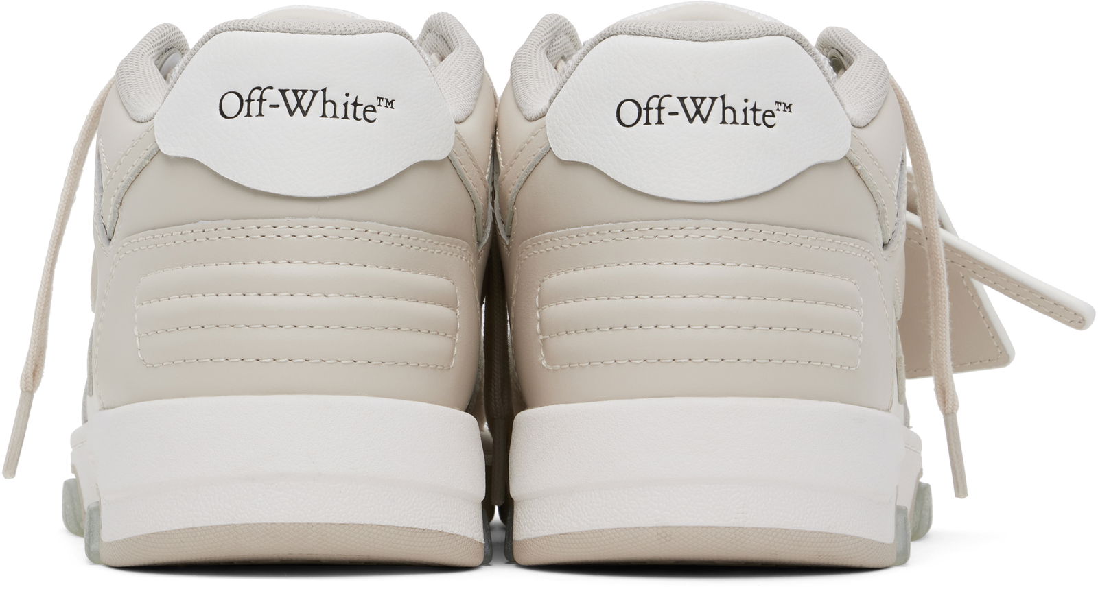 Out Off Office Calf "Leather White Beige" W