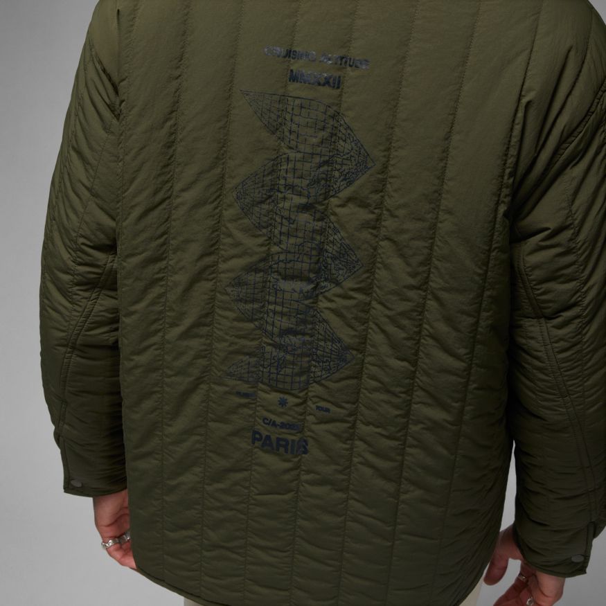Bunda Jordan Flight Heritage Liner Jacket Zelené | DX4349-045, 1