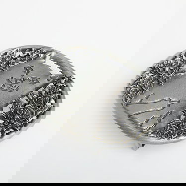 Opasok RIPNDIP Lord Nermal Graphic Metal Belt Buckle Metalická | RNDHOL24231, 2