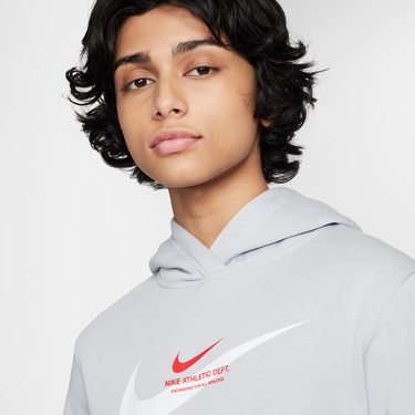 Mikina Nike NSW SI Flc Po Hoodie Šedá | HV6965-012, 1