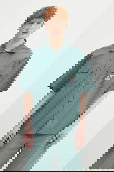 Košeľa Carhartt WIP S/S Craft Shirt Relaxed Fit Classic Collar Zelené | I035232.2M2XX, 0